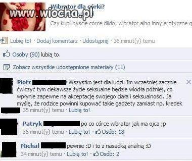 Wibrator dla córki