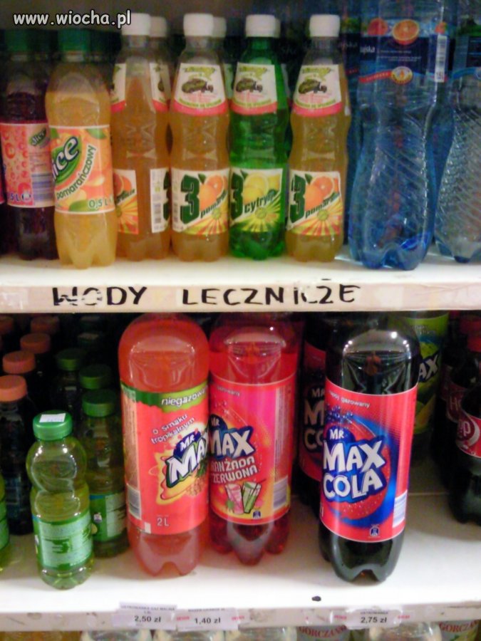 Wody Lecznice do nabycia w Krakowskim sklepie