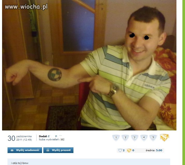 Wielki fan czterech kółek