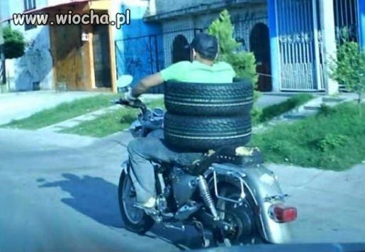 Nawet kask nie potrzebny