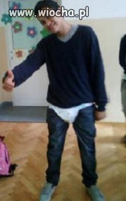 Takie tam z pampersem