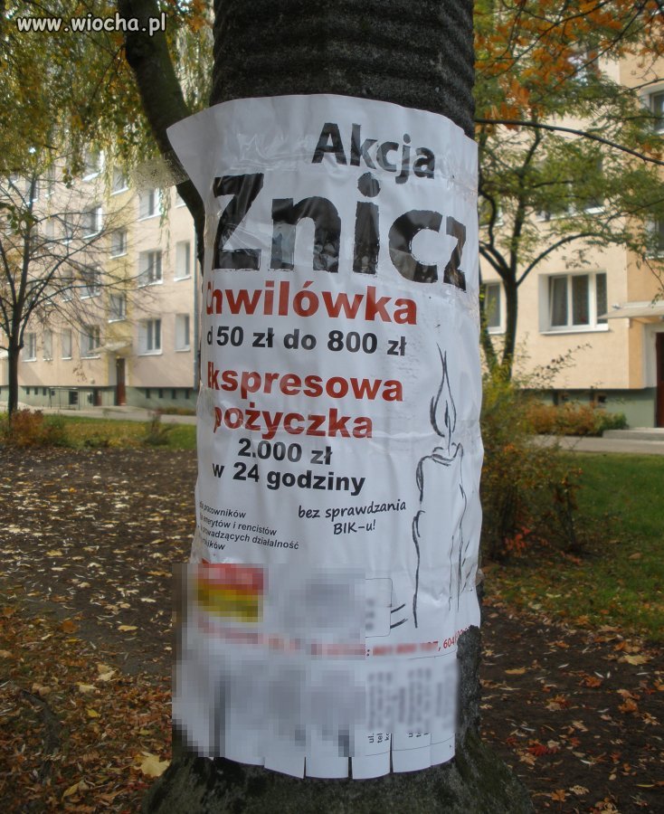 Akcja znicz... kredyt chwilówka???
