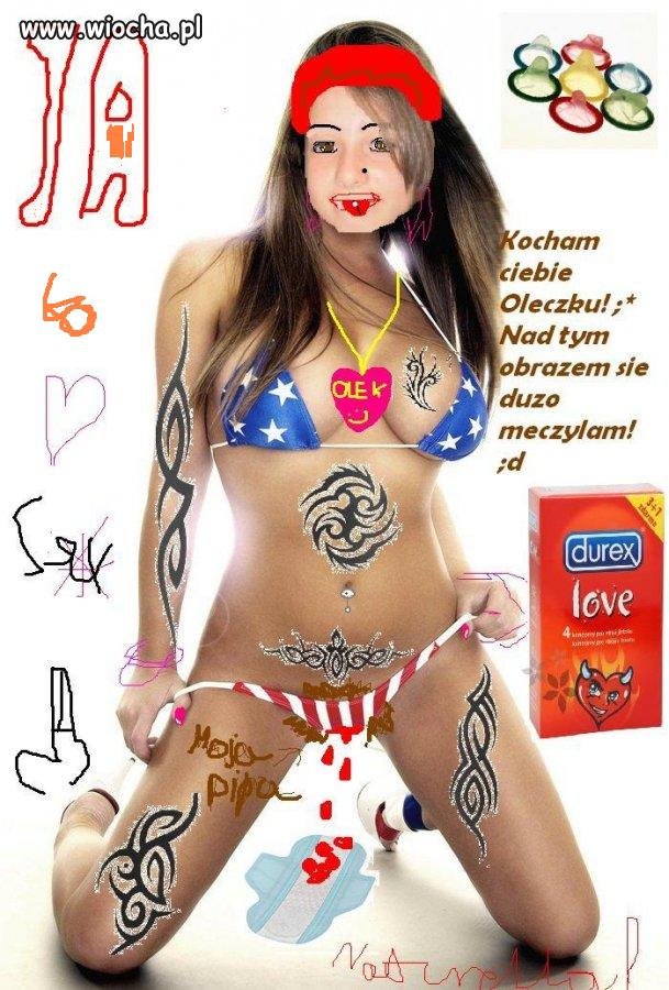 Jak to zobaczyłam, to ze śmiechu nie mogłam.