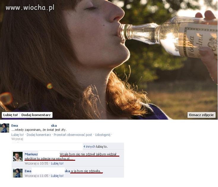 No to się dziewczyna zdziwi!