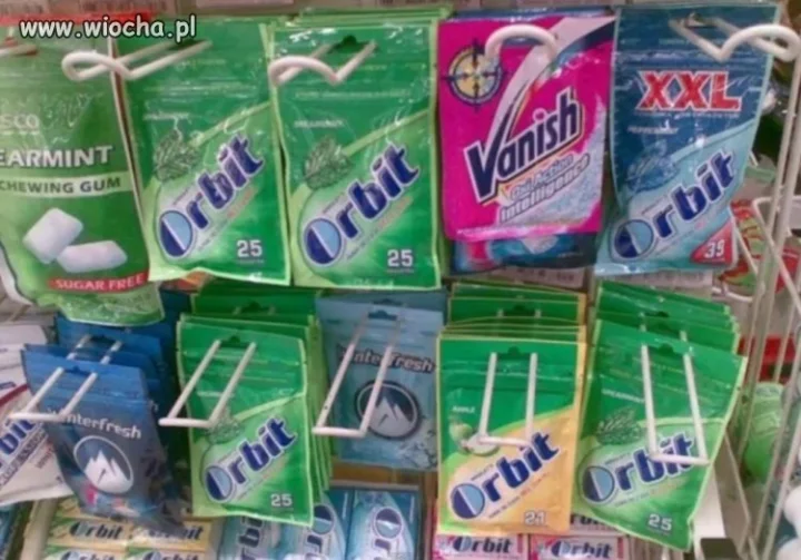 Vanish do żucia.