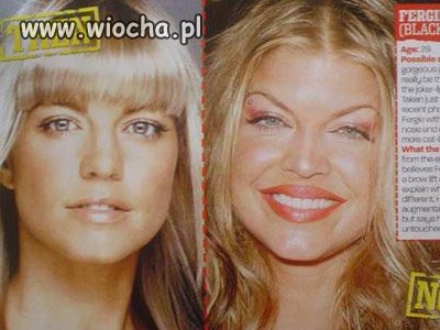 Czy Fergie kiedyś nie była piękna??