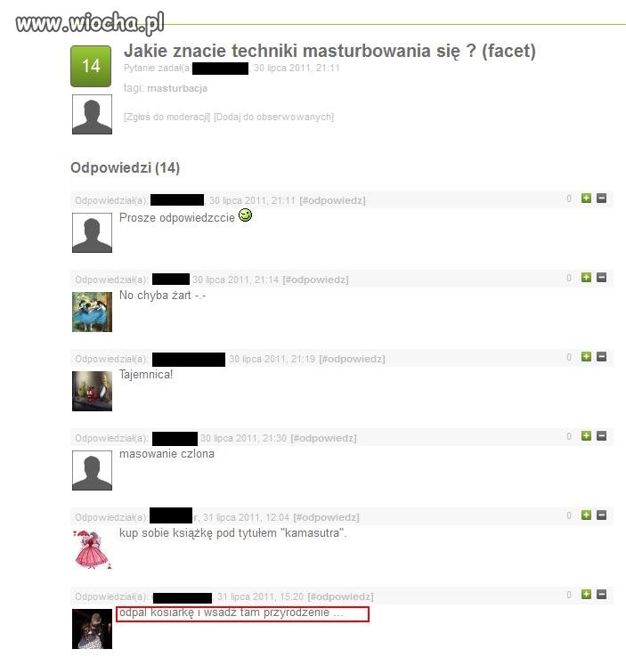 Techniki masturbowania się...
