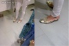 Super buty GOLD, obcas najlepszy haha