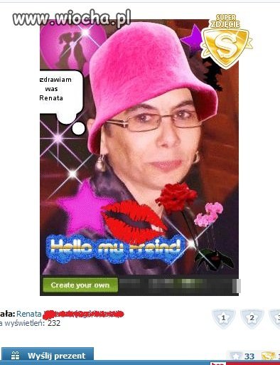 Pozdrawia nas