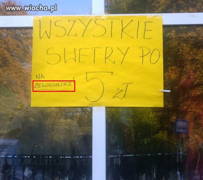 Na zewnONTrz.