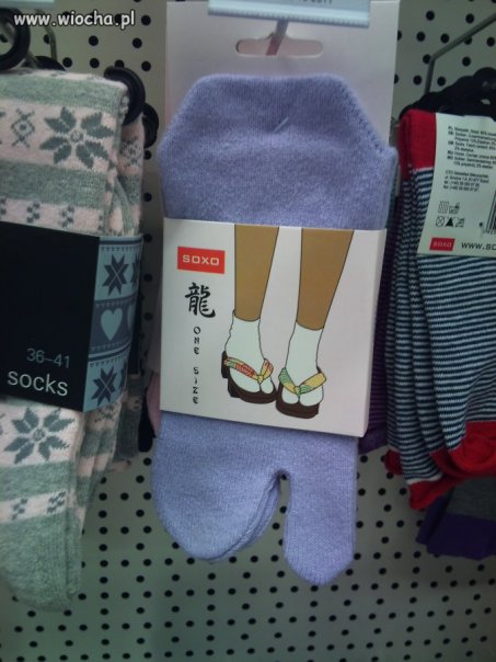 Skarpetki do japonek