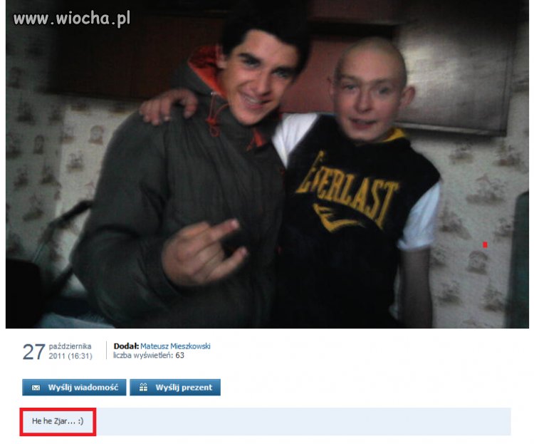 "He he zjar"...