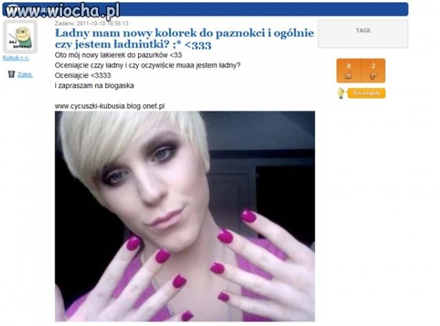 Marna prowokacja czy już taki jest?