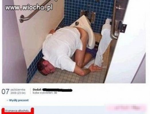 Po imprezie, słit focia w kibelku