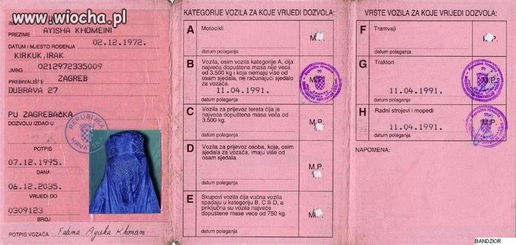 Prowadzić chyba też musi w czarczafie