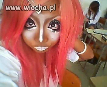 Ganguro wytrzeszcz 