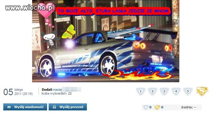 Jakie piękne "AŁTO"..