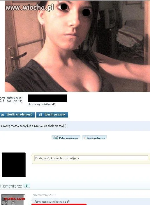 Ona myśli o nim...