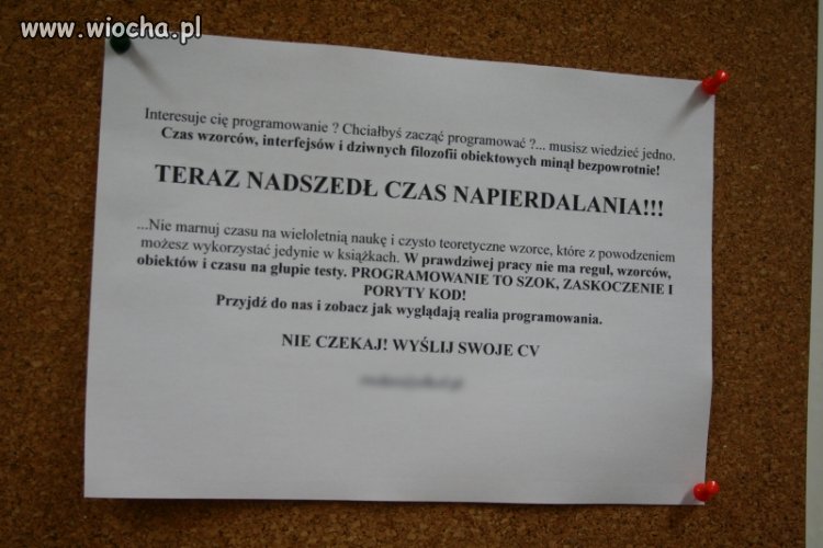 Teraz nadszedł czas nap...