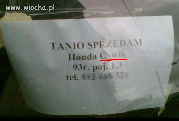 "honda cywik"