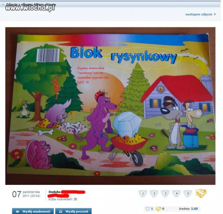 BLOK RYSYNKOWY !