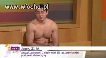 Z takim ryjem to juz wcześniej powienien zacząć
