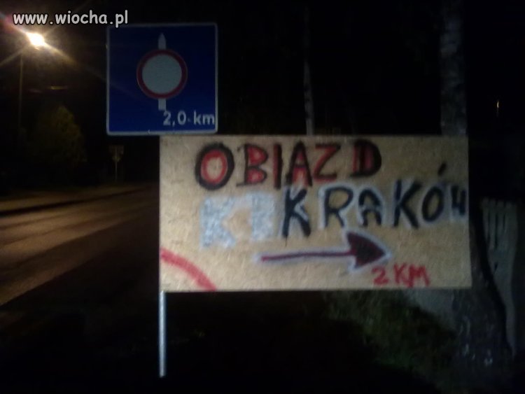Znaki w Kaszowie...