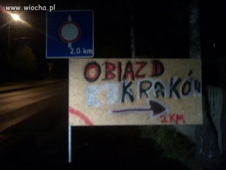 Znaki w Kaszowie...