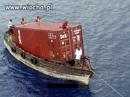 Załoga jest kontener jest.