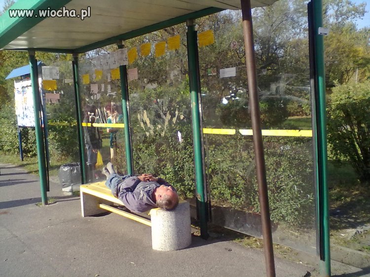 Za dużo wypił 