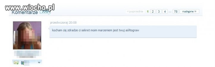 Tak, tak.. moim marzeniem też jest "aółtograw"..
