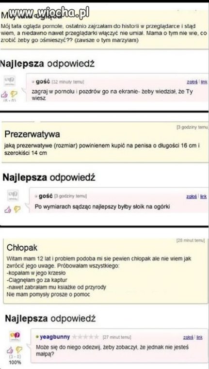 Proste odpowiedzi 