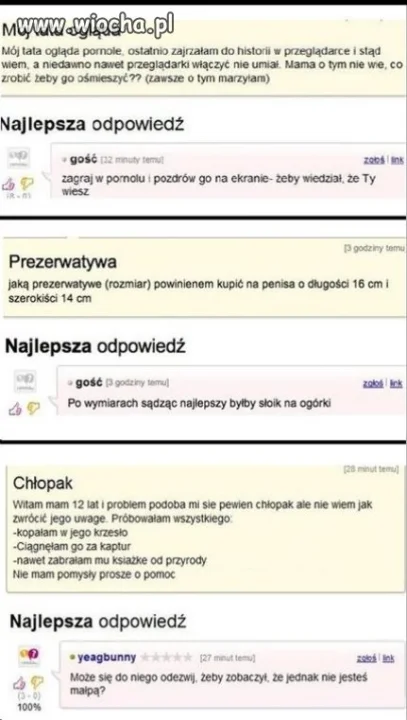 Proste odpowiedzi 