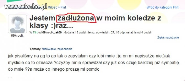 Zadłużona?