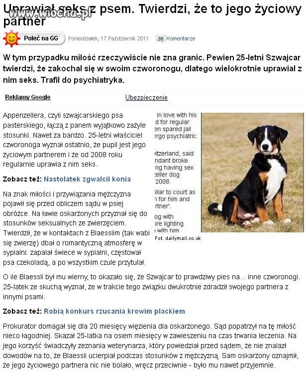 Widocznie, bez drugiej połówki..