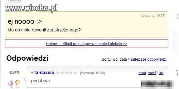 Ma dziewczyna problem.