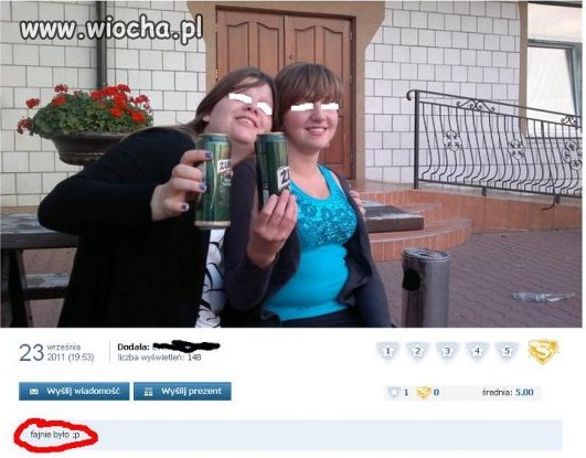 13 latki z żubrem.