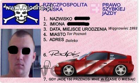 Ale ma prawko 