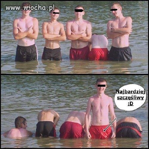 Się chłopak napalił