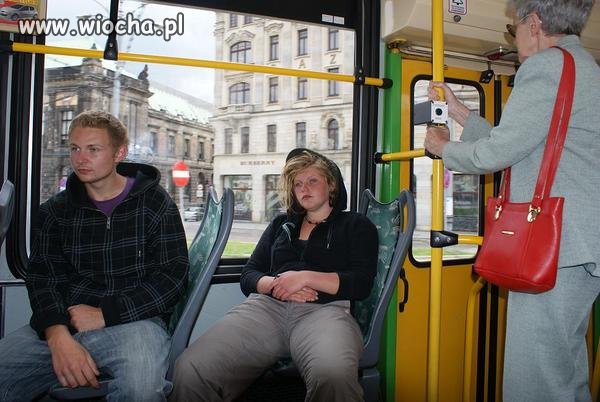 Lans w tramwaju