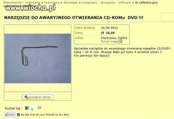 Zaciął Ci się CD-ROM