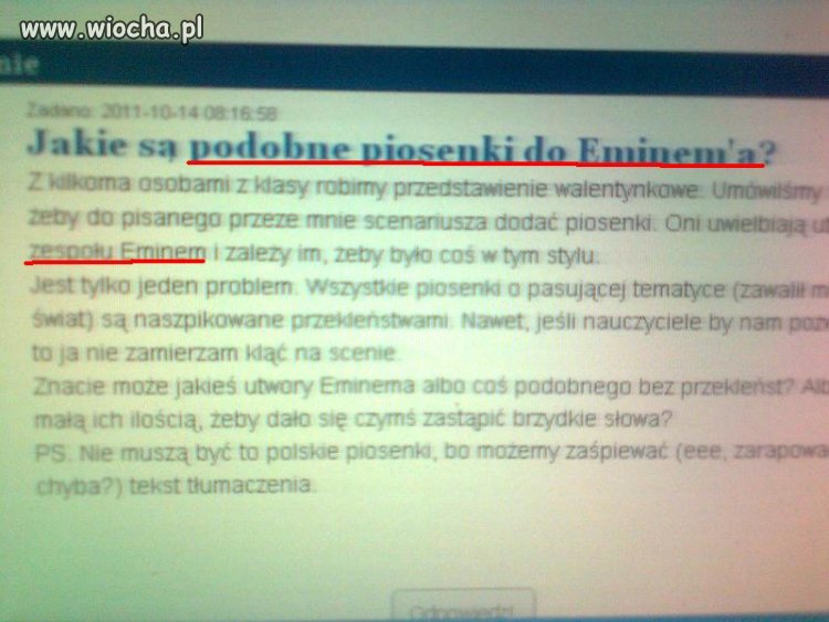 Boże  ona na Alasce się urodziła czy co ?!