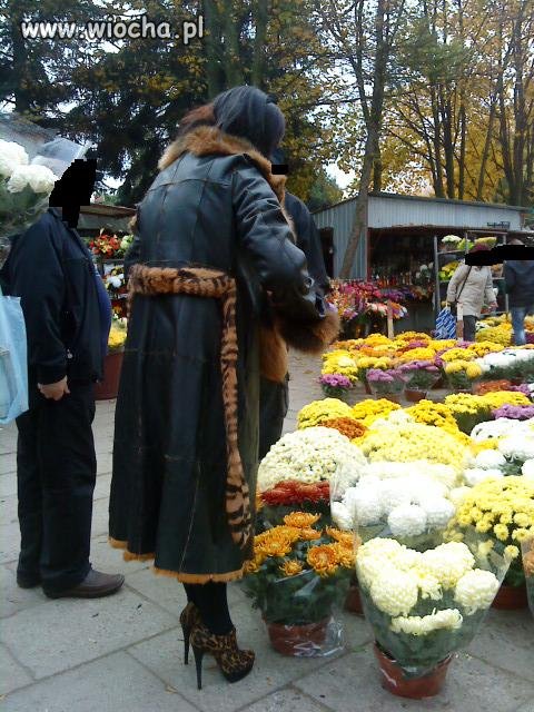 Coś na cmentarzu