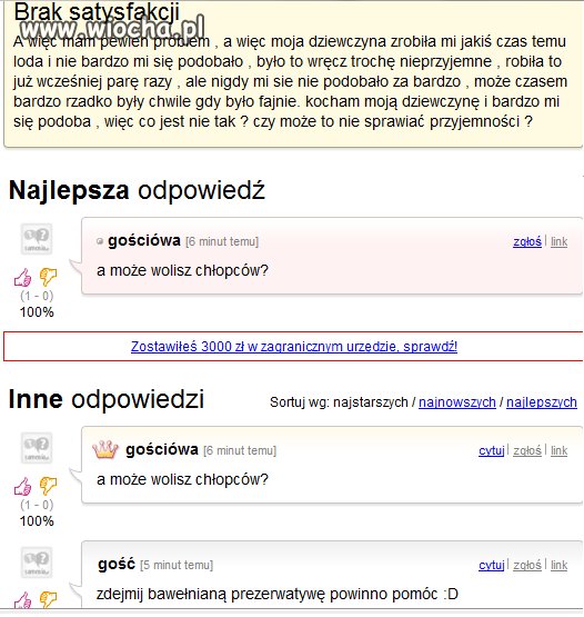 Brak satysfakcji