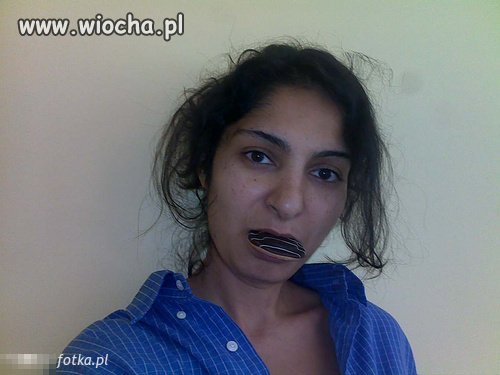 Yyy... lans na ciastko w ustach??