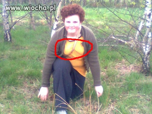 Zapomniała stanika ?