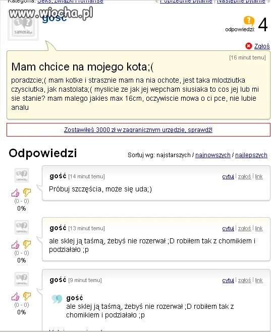 Dobrze, że nie ma rybki 