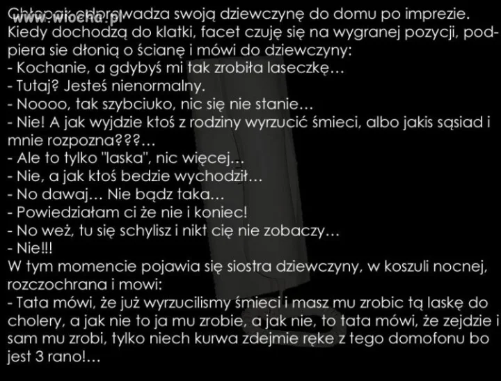 Proście a będzie wysłuchane..