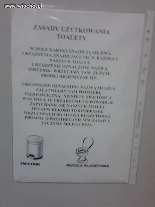 Instrukcja obsługi ubikacji