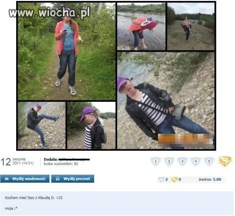 "Kocham mieć fazy z Klaudią D. <33"